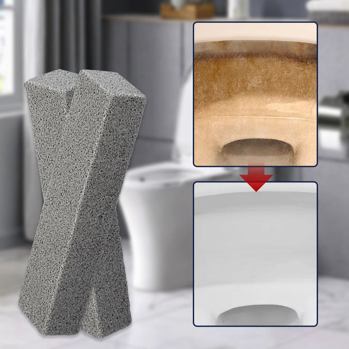 Powerful pumice stone scrubber for deep cleaning tough stains in kitchens, bathrooms, and grills.