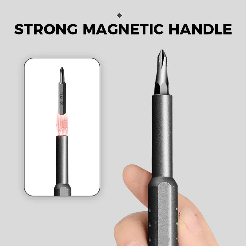 Precision 31-in-1 Screwdriver Set case, organized for efficient small device and electronics repair.