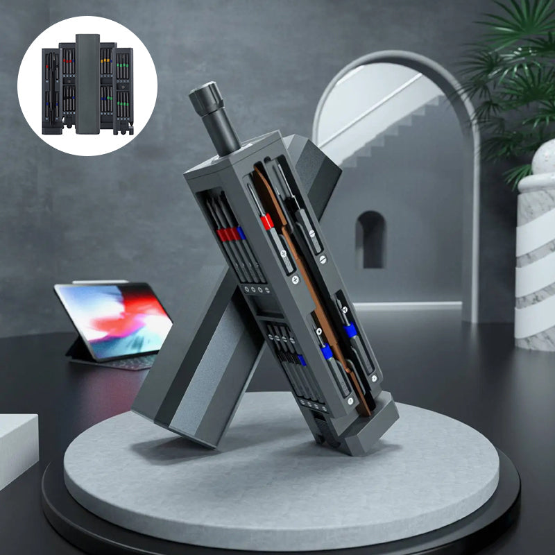 The complete Precision 31-in-1 Screwdriver Set, a must-have for electronics & device repair.