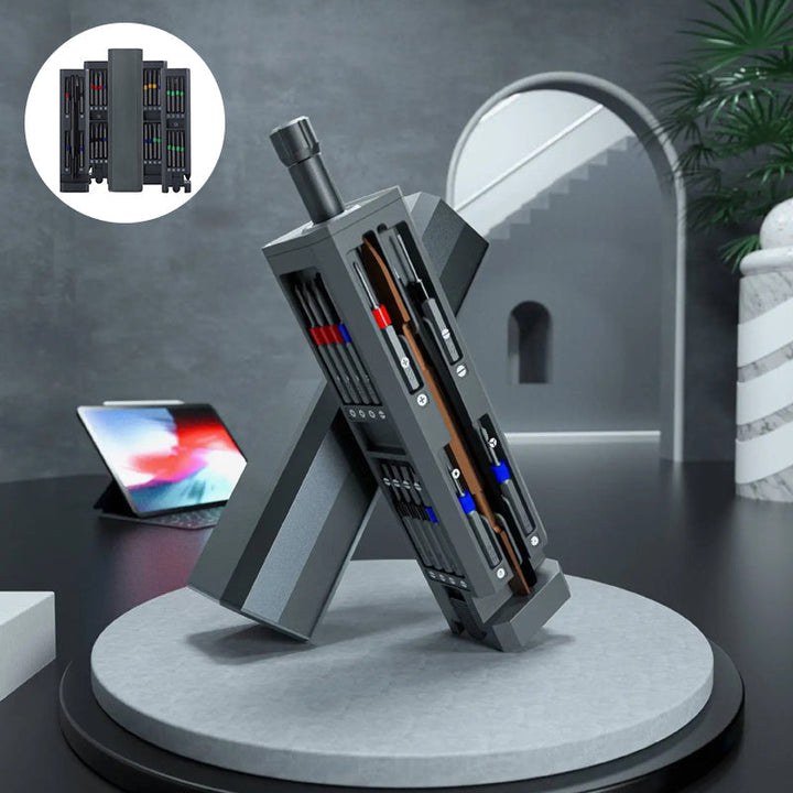 The complete Precision 31-in-1 Screwdriver Set, a must-have for electronics & device repair.