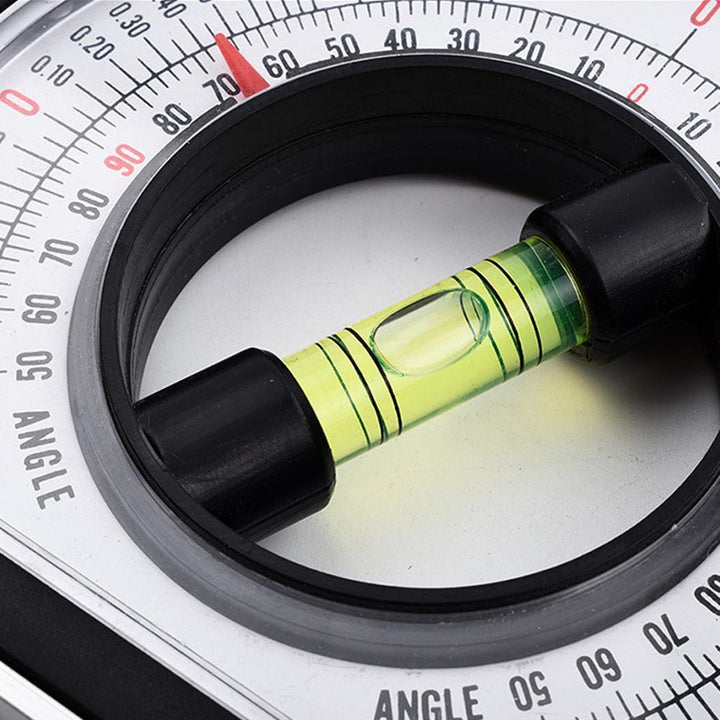 Digital protractor for accurate angle measurement, essential hand tool for builders