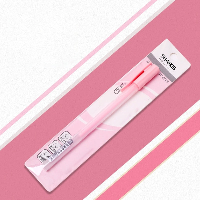 Creative Quick Dry Precision Glue Pen, showcasing its ergonomic design for comfortable crafting