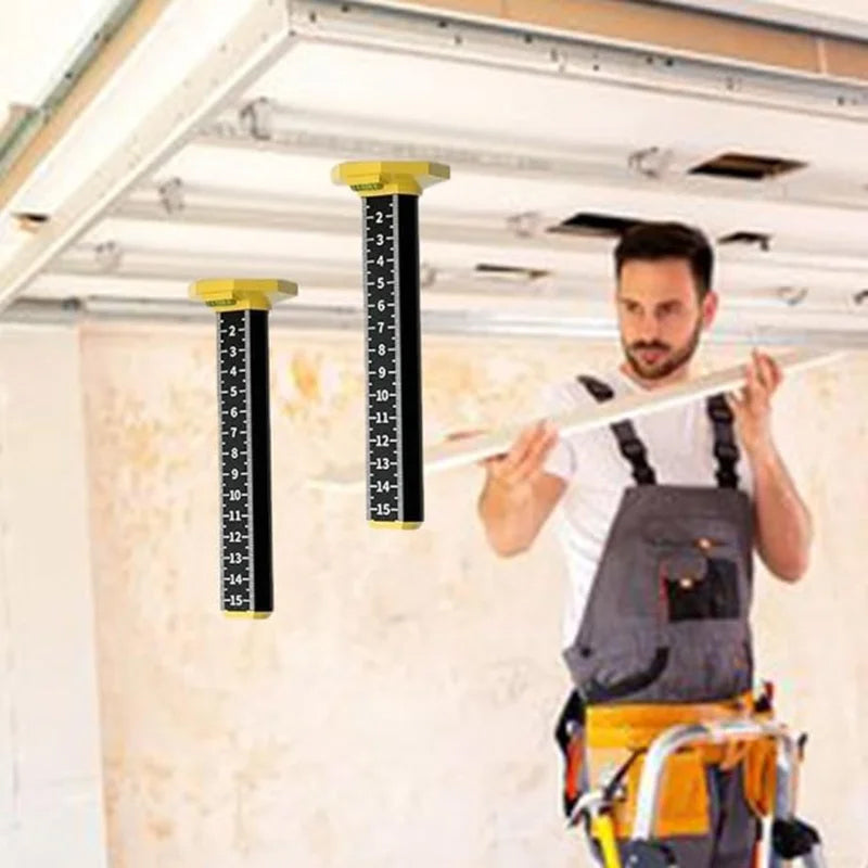 Precision magnetic level tool against a blueprint, symbolizing accurate planning and execution.