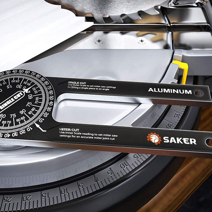 Miter Saw Protractor Tool: an indispensable angle measuring device for all cutting guides