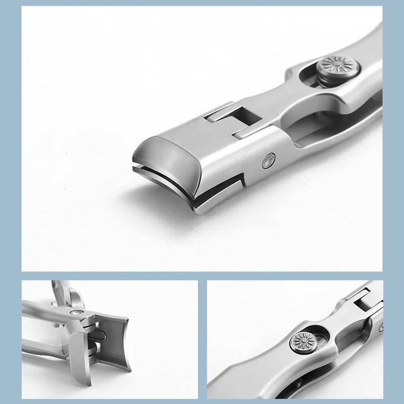 Durable stainless steel nail clippers, precision ultra sharp for a perfect manicure