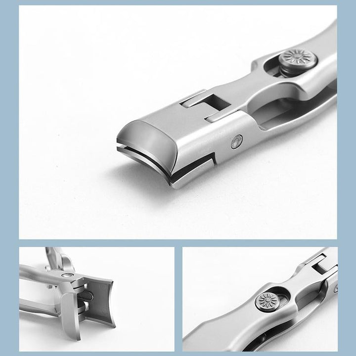 Durable stainless steel nail clippers, precision ultra sharp for a perfect manicure