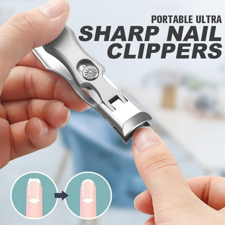 Hygiene tool: sharp nail clippers, stainless steel, designed for precision cutting