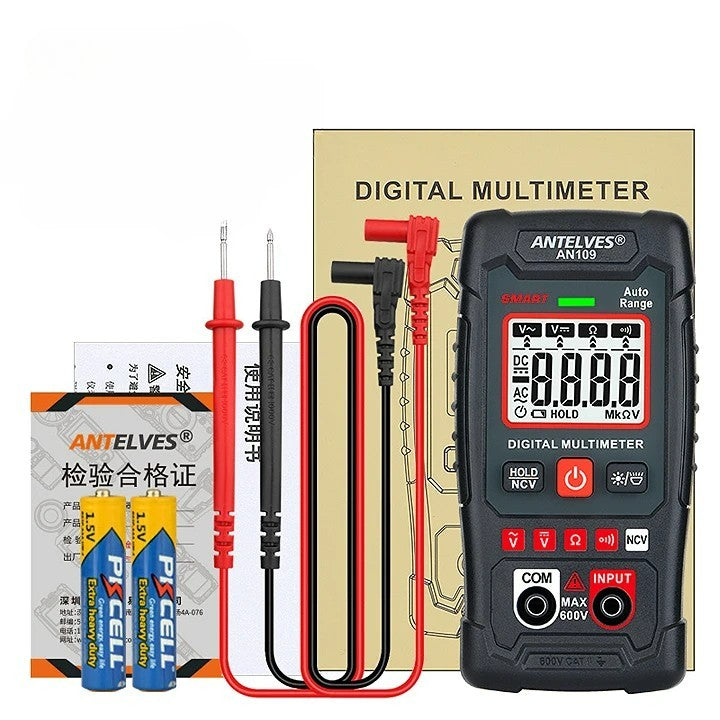 EBTN true RMS digital multimeter, essential tool for electrical testing and electronics troubleshooting.