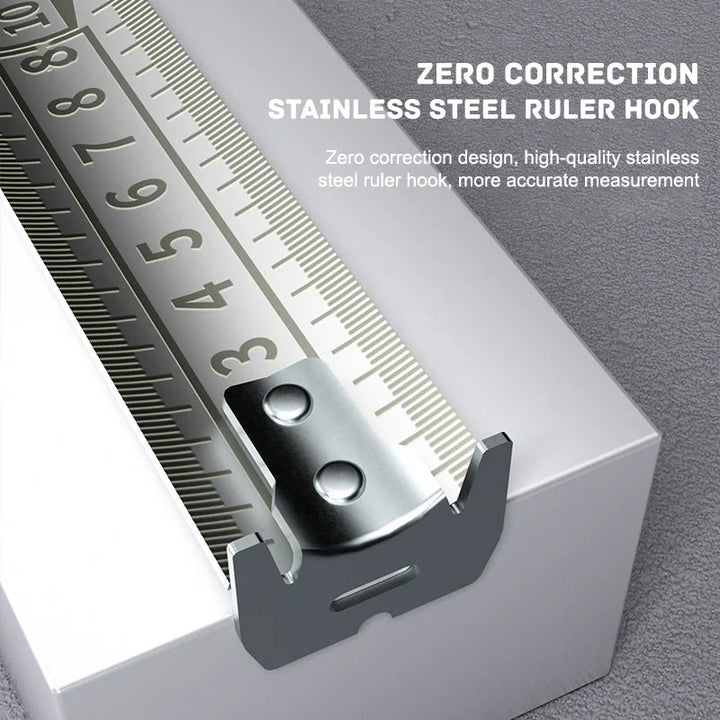 Compact professional retractable metric measuring tape, easy to carry for all DIY tasks