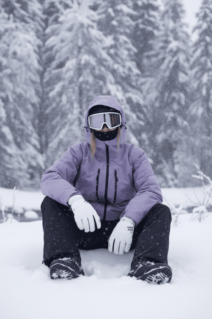 Pink unisex ski & snowboard shell jacket, designed for agile movement in outdoor sports.