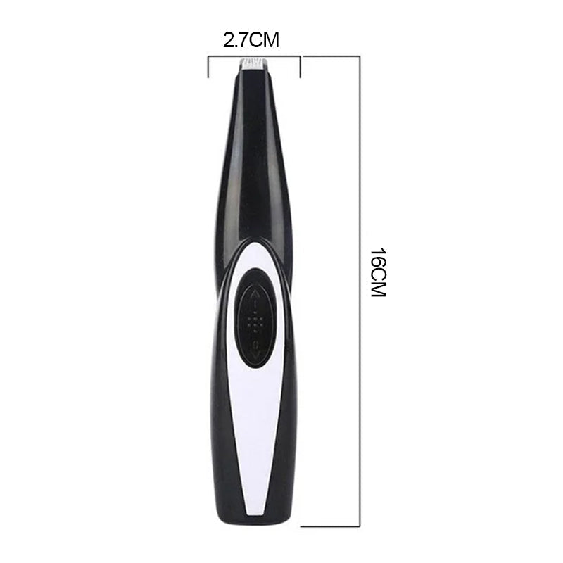 Quiet pet clipper with adjustable cutting lengths for versatile dog & cat grooming