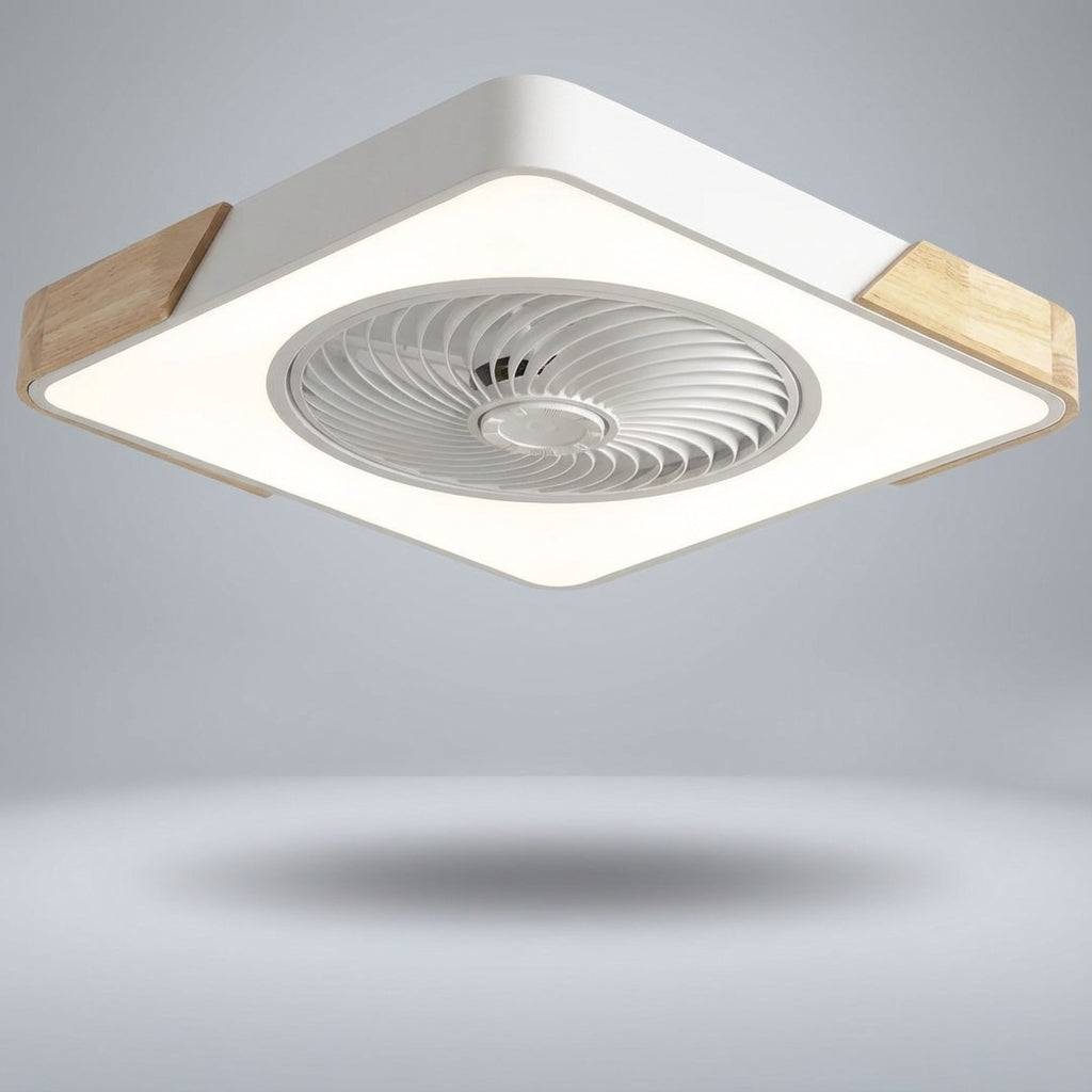 Create ambiance with this quiet dimmable LED ceiling fan, integrated light, and modern design.