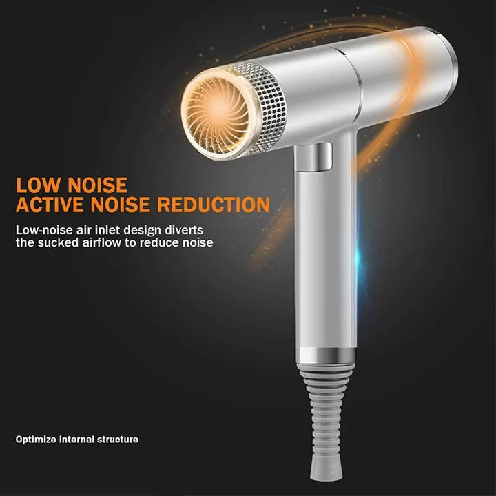 Red RapidDry Pro ionic hair dryer. Powerful and professional for fast, frizz-free results.