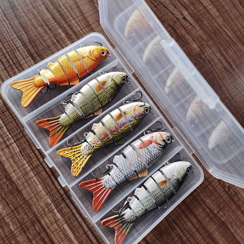 Premium fishing lures, bionic swimbait selection for freshwater and saltwater predator fish.