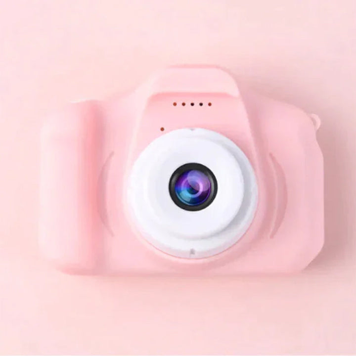 Blue kids' digital camera, a retro-inspired gadget offering a nostalgic feel with modern functionality.