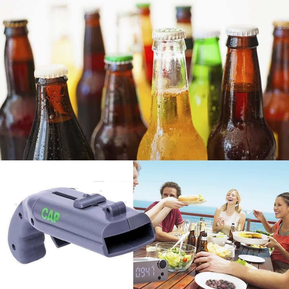Gift-boxed Novelty Cap Launcher Bottle Opener, ideal for novelty item enthusiasts.
