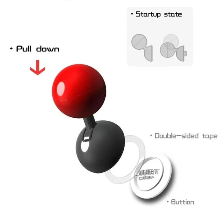 Universal car engine start stop button cover in a car interior, enhancing vehicle aesthetics