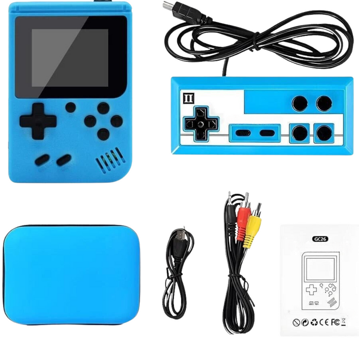 Classic retro video game handheld console, bringing back nostalgic memories with 400 built-in games.