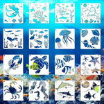 Marine Life (15.2 x 15.2 cm) (16 pieces)