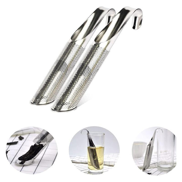 Set of reusable stainless steel tea infusers, a practical houseware gift for tea enthusiasts