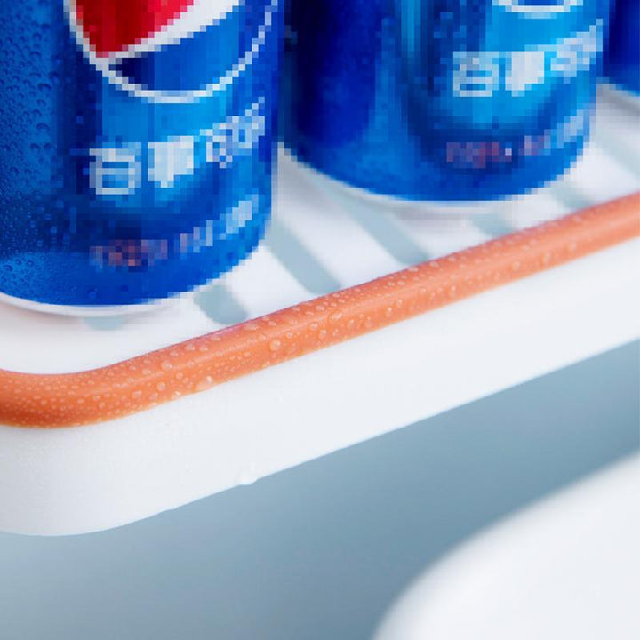 Compact rotating corner shelf organizer for small spaces, easy to install