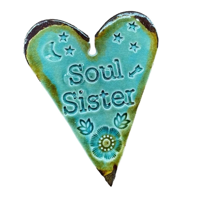 Classic 'Soul Sister' ornament, a special and unique present for friends