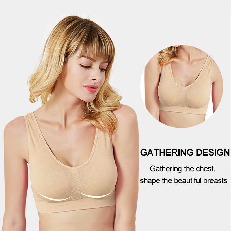 Three-pack women's shaper bra, seamless design, all-day comfort