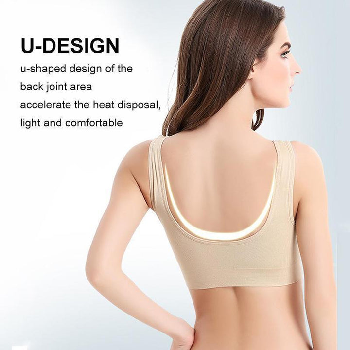 Womenswear seamless shaper bras, 3-pack for ultimate comfort