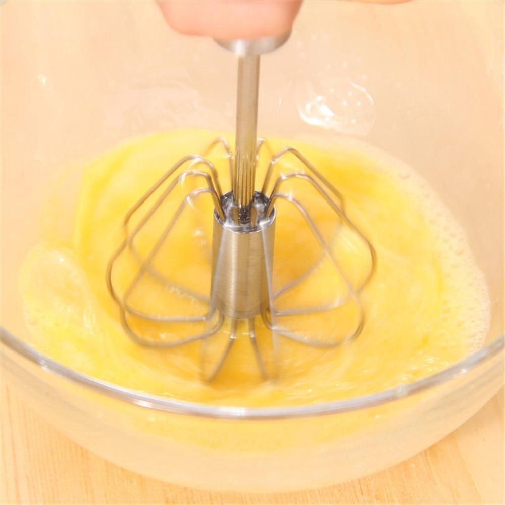 Handheld stainless steel mixer, ideal for baking and whisking eggs