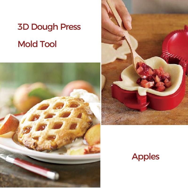 Dessert tools: a set of three pie molds for crafting perfectly shaped fall pastries.