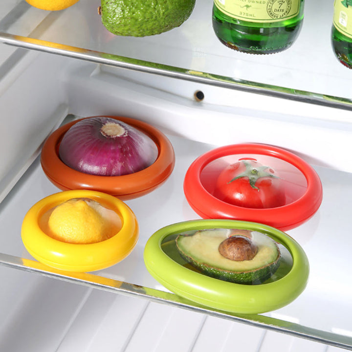 Multiple Reusable Food Film Storage Boxes in various sizes, offering versatile food storage solutions