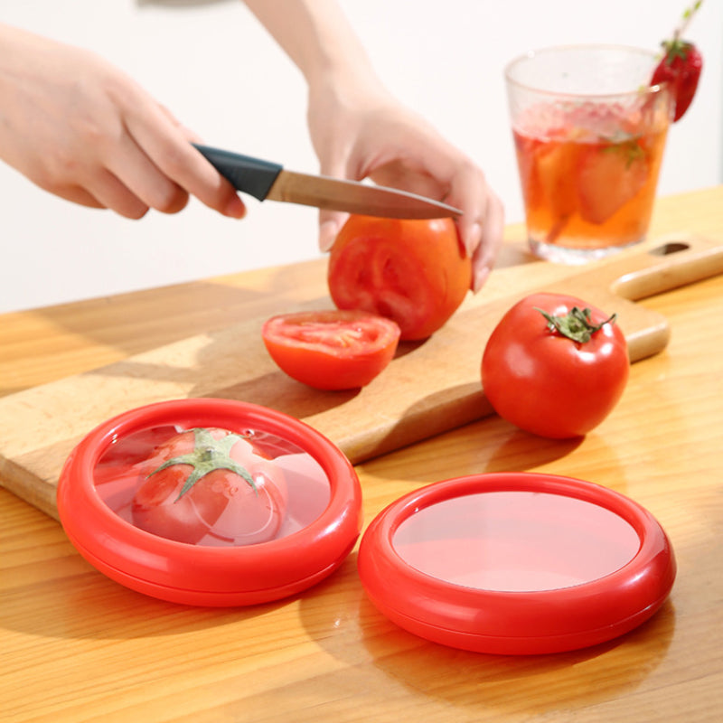 Empty Reusable Food Film Storage Box, perfectly sized for fruit & vegetable freshness keeping
