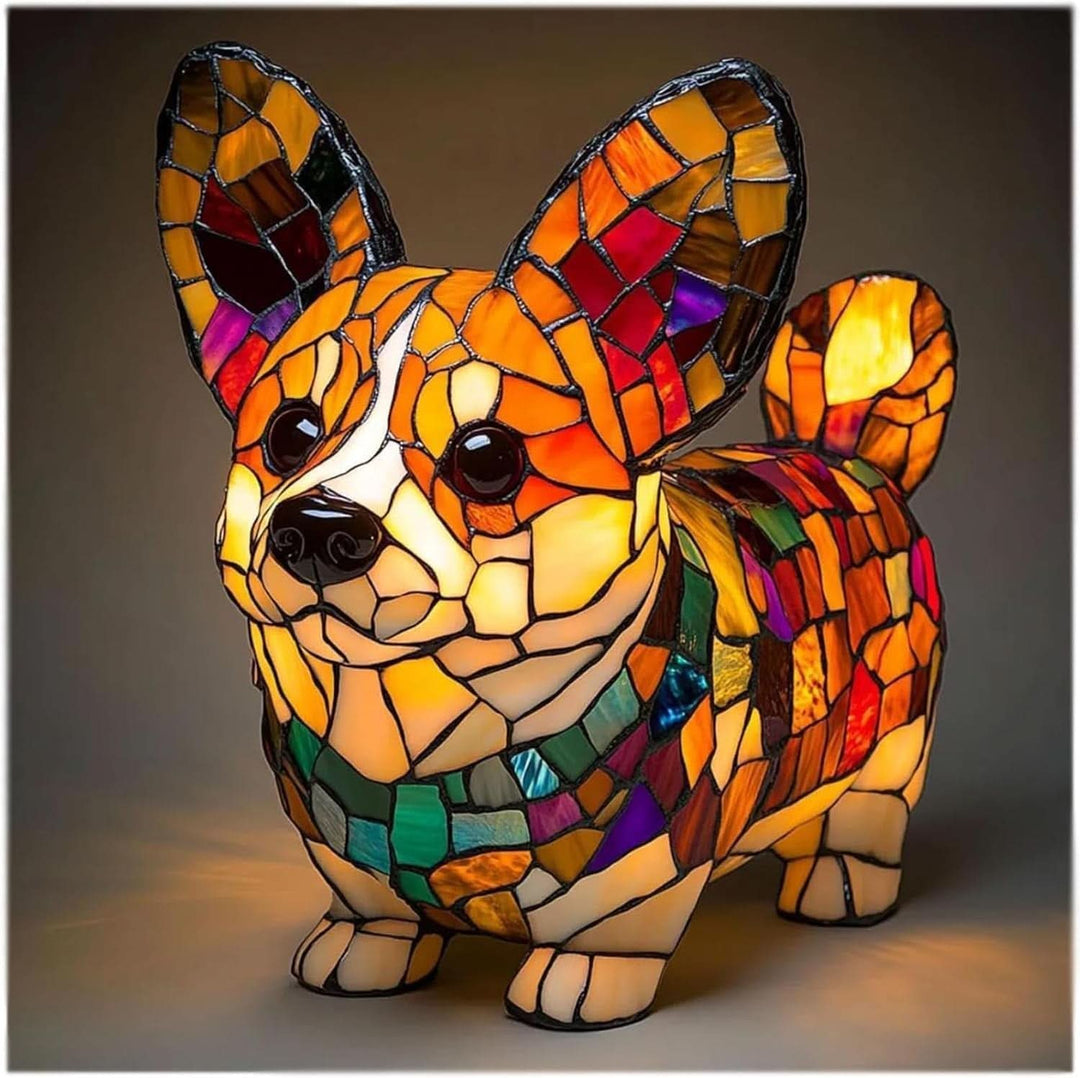 Decorative LED cat figurine light, providing gentle mood lighting for any space.