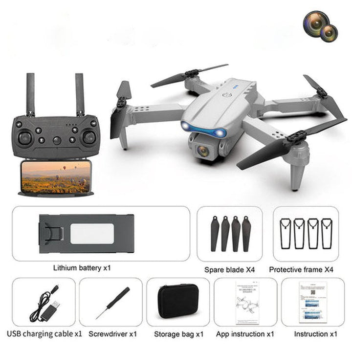 High-performance 4K UHD camera drone, ideal for capturing crisp aerial photography and video.