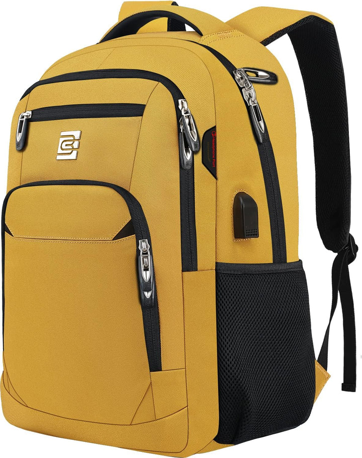 Water-resistant anti-theft laptop backpack, designed for secure and comfortable daily use.