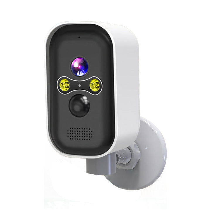 Home Surveillance Camera capturing a clear image of a pet playing indoors, showing wide-angle view