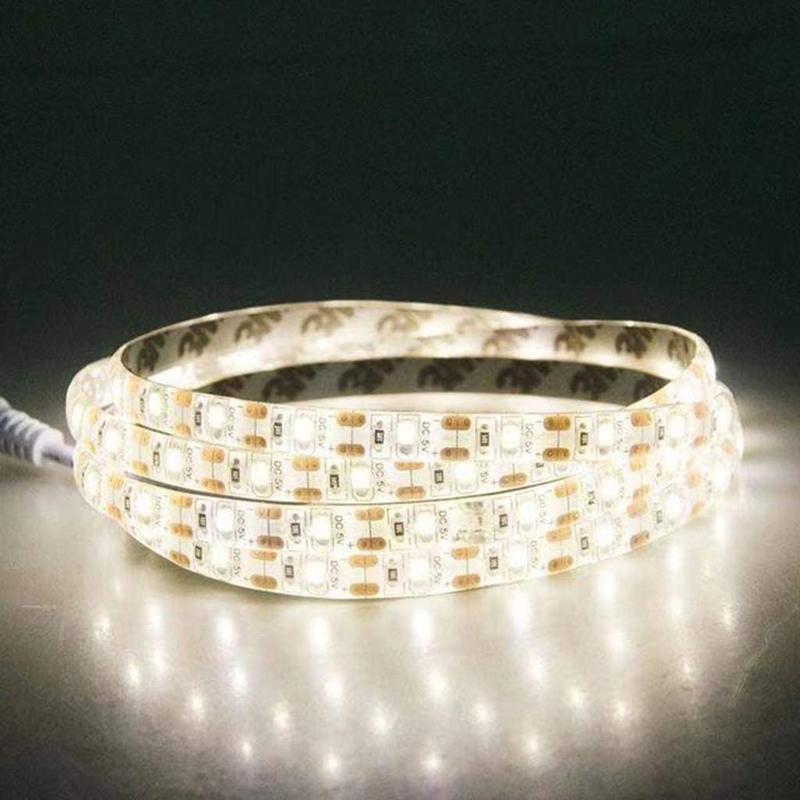 Flexible LED strip light with motion sensor for home mood lighting, waterproof design