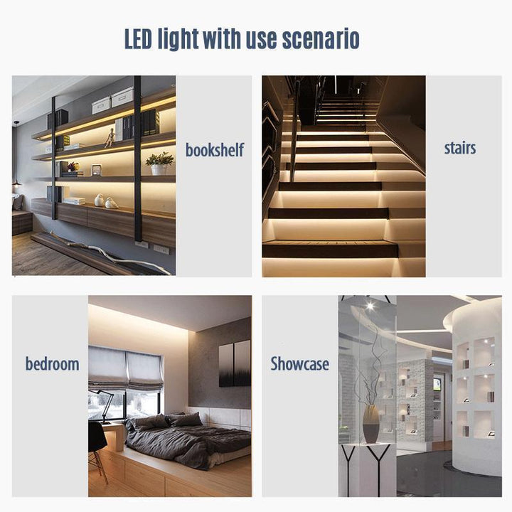 Smart motion sensing LED strip light, enhancing home safety and convenience in dark areas