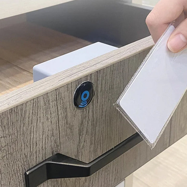 Smart electronic keyless lock for wooden furniture, modern security