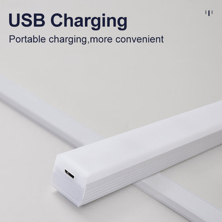 Rechargeable under-cabinet LED lights, motion detecting, an essential for modern home improvement