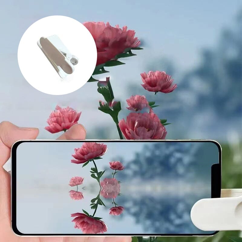 Compact smartphone lens reflector, essential camera gear for vlogging and selfies