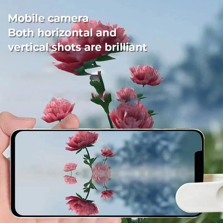 Selfie-ready smartphone lens reflector, elevates mobile photography & vlogging