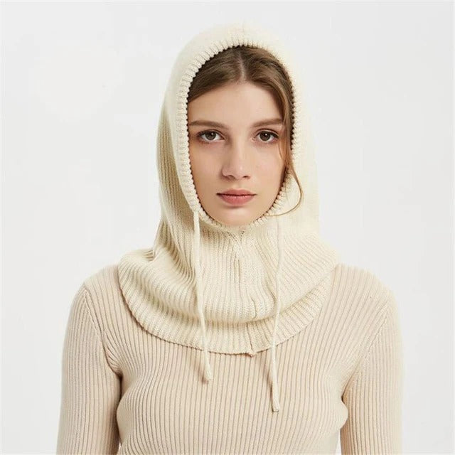 Cozy knit wool slouchy beanie hat for women, ensuring supreme warmth during frosty winter days.
