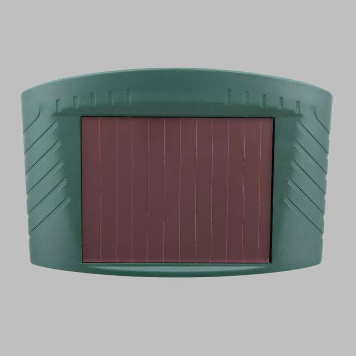 Humane ultrasonic rabbit repeller. Solar animal deterrent provides effective, safe garden & yard protection.