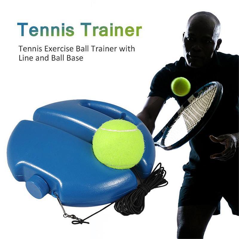 Portable Tennis Rebounder Trainer for solo outdoor tennis practice and skill development