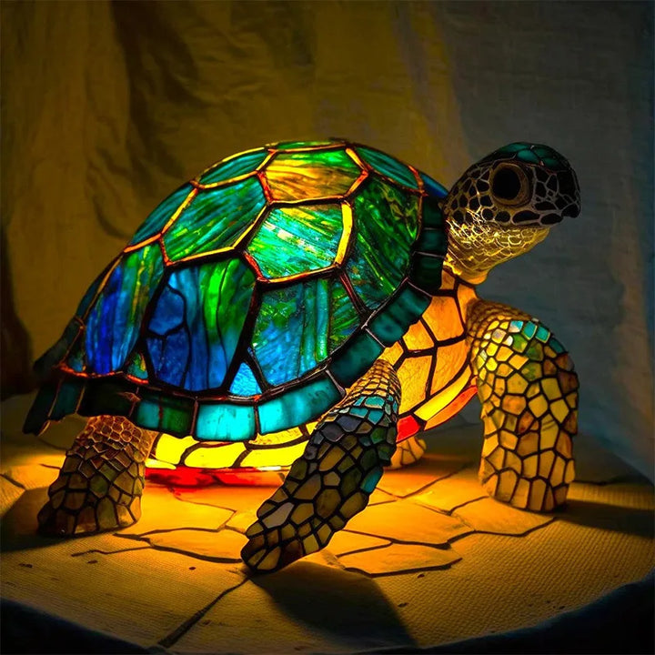 Decorative resin animal lamp, perfect accent lighting for any animal lover's home.