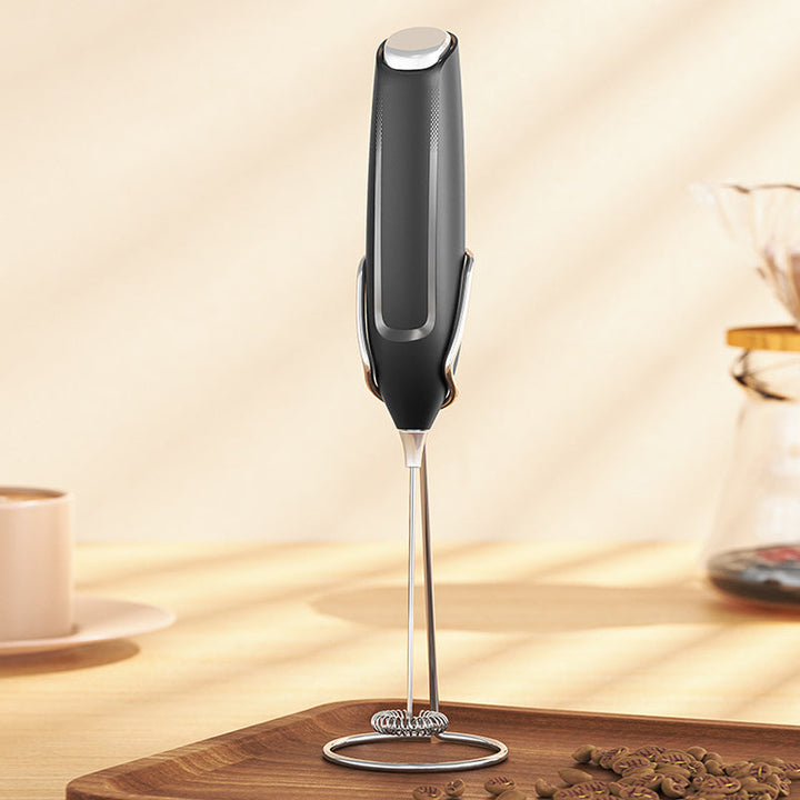 Universal handheld frother, a must-have stainless steel kitchen tool for milk preparation