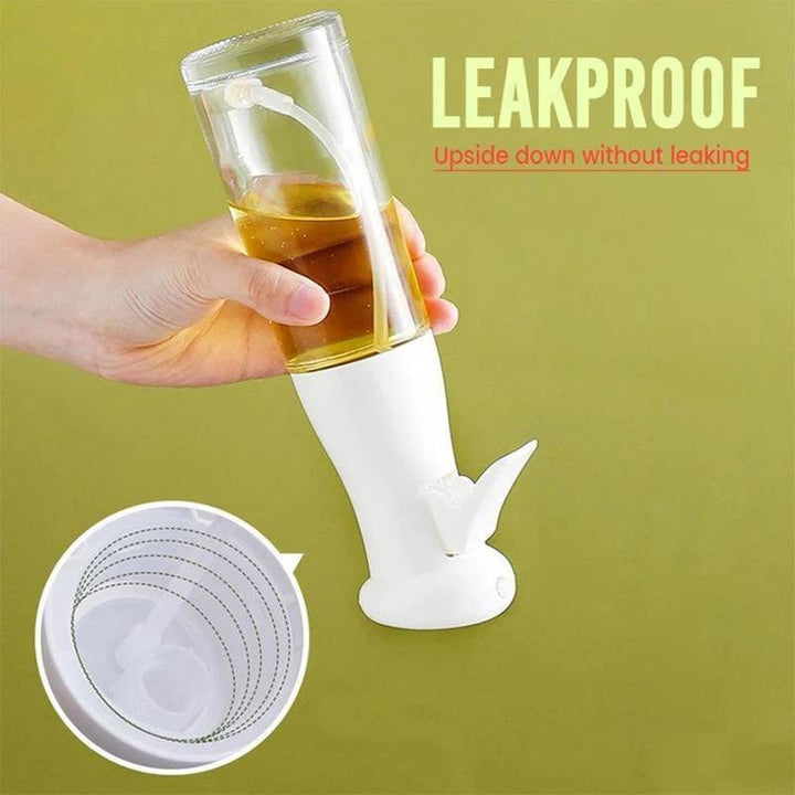 Compact Kitchen Oil Sprayer for countertop storage, ideal for baking and cooking