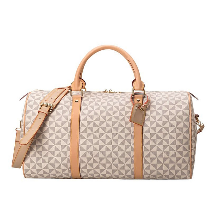 Durable unisex travel duffle bag with spacious interior, great carry-on for all journeys.