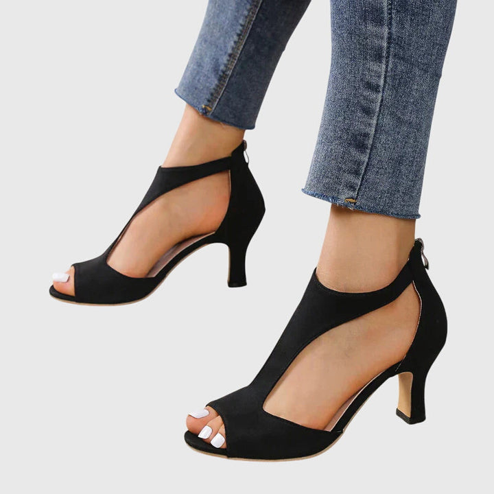 Premium women's orthopedic heels, offering superior comfort, support, and elegant style.